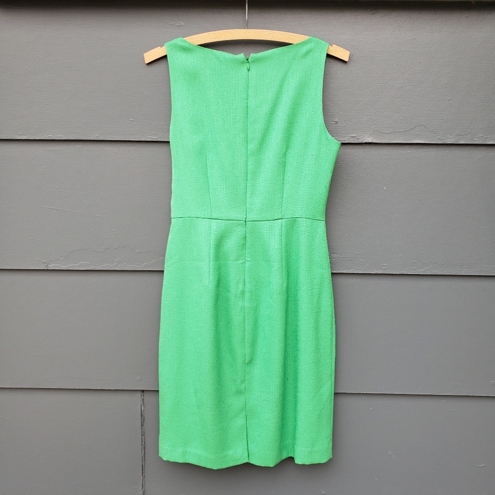 The Limited Kelly Green Tie Front Sheath Dress - 2 - Picture 13 of 16